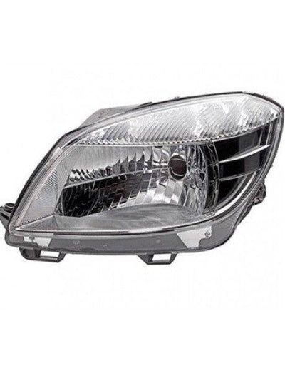 Depo 665-1122LMLD-EM Left Headlight Skoda Fabia Roomster 10-15 with Motor — Headlights