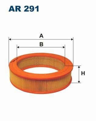 FILTRON AR291 Air Filter - Fits Hilux 80-90 & Nissan D21 — Air & Cabin Filters