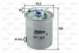 VALEO 587565 Fuel Filter (Diesel) for Mercedes Sprinter 3-T 316 CDI — Fuel Delivery