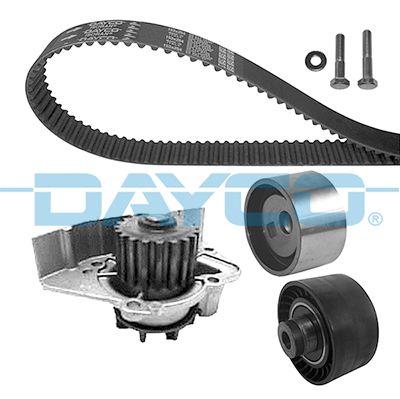 Dayco KTBWP1651 Timing Belt Kit + Water Pump 406 806 Xsara 2.0 16V 98-05 — Water Pump & Thermostat