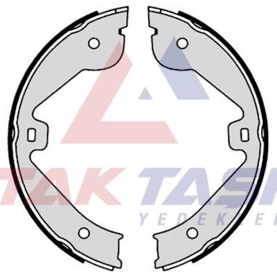 AP AP09150 Parking Brake Shoe 210X30 Land Rover Range Rover III 3.0 TD-3.6 TD-4.4 2002-2012 / Audi — Brake Cables & Hardware