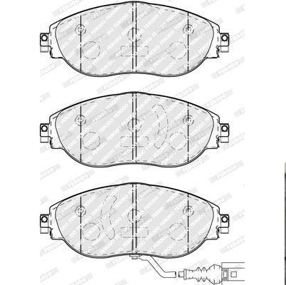 Ferodo Big Front Brake Pad - Volkswagen Passat 2015 and Later — Brake Pads