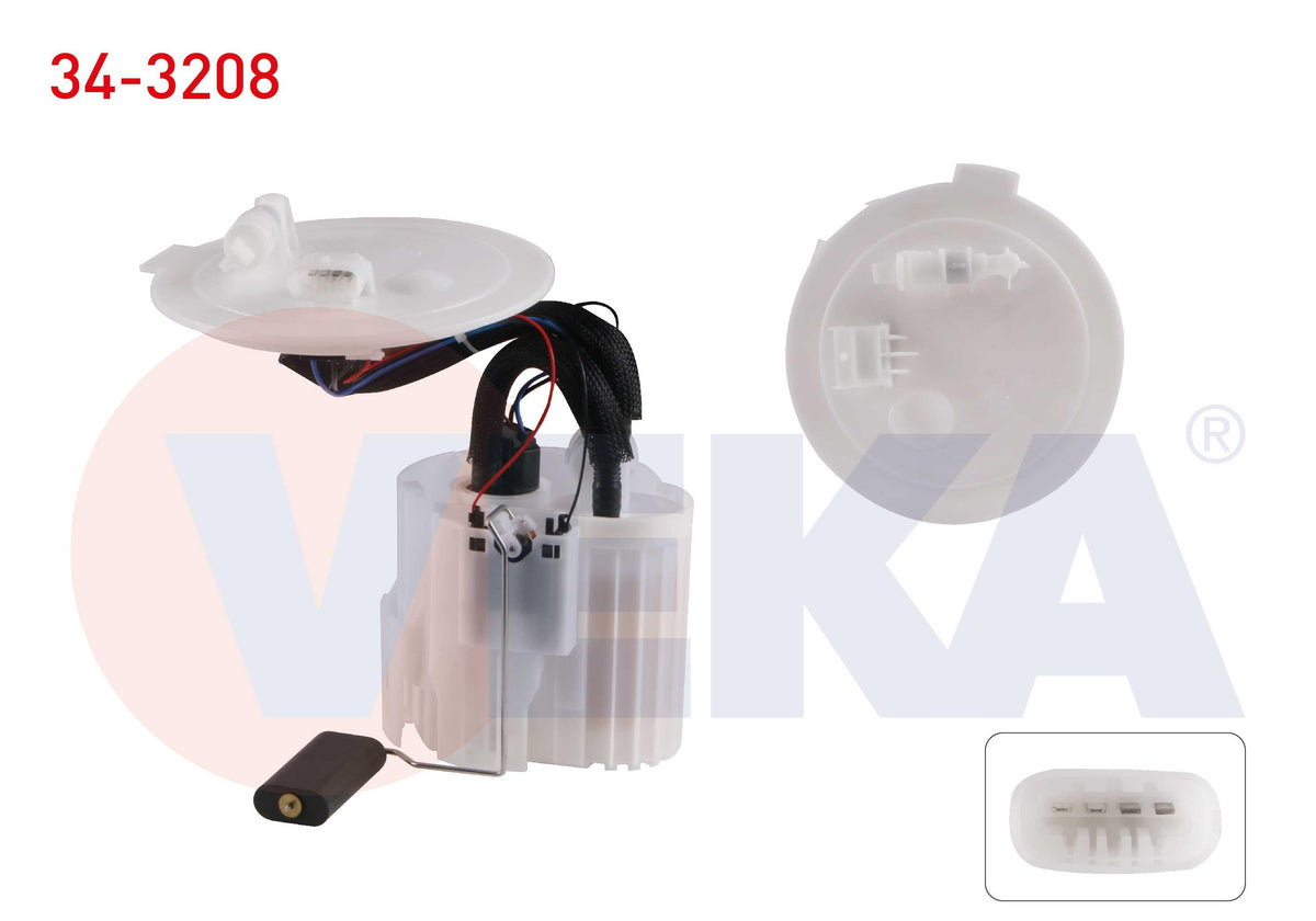 Veka 34-3208 Fuel Tank Level Float 4 Bar Opel Astra H 1.3 CDTi 2004-2010 /1.9 CDTi 2004-2010 — Fuel Delivery