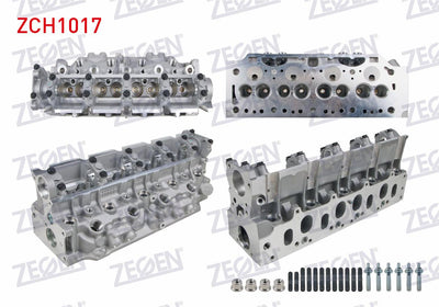 Zegen ZCH1017 Cylinder Head (Vertical Spark Plug) Renault Kangoo (Kc0 / 1) 1.9D 1998-2008 (F8q) — Coils & Plugs