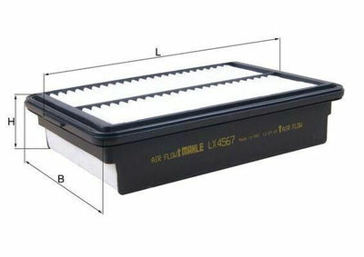 Mahle LX4567 Air Filter Compatible with Hyundai Elantra — Air & Cabin Filters