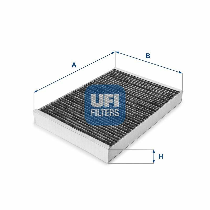 UFI Pollen Filter 54.101.00 - Active Carbon Filter for A4 & A6 Owners — Air & Cabin Filters