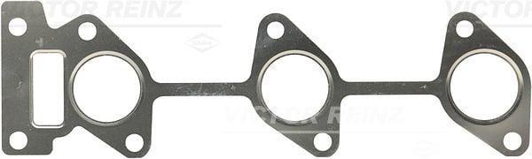 victor exhaust manifold gasket accent getz, exhaust manifold gasket close up, installation of exhaust manifold gasket Victor Exhaust Manifold Gasket - Fits Accent & Getz 1.5 CRDI (2002-2005) | 3 Cylinder Victor Exhaust Manifold Gasket for Accent & Getz exhaust-manifold-gasket, victor, accent, getz, car-parts, mechanics, car-owners, replacement-parts, engine-performance, ai-generated