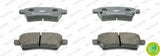 FERODO FDB1882 Rear Brake Pads - Pathfinder 2.5 dCi 4X4 and Navara