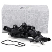 renault kadjar thermostat water outlet, mais original thermostat water outlet box Mais Renault Kadjar Thermostat Water Outlet Box for 0.9 Tce & 1.2 Tce Models | Original Part Mais Renault Kadjar Thermostat Water Outlet renault-kadjar, thermostat, water-outlet, mais, car-parts, genuine-parts, cooling-system, automotive, car-maintenance, ai-generated