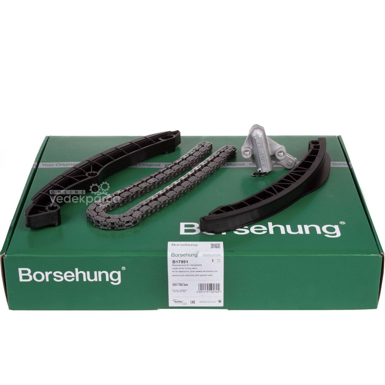 audi-a3-timing-chain-set-1.6-fsi, borsehung-timing-chain-set-for-audi-a3-2004-2008 Borsehung Audi A3 2004-2008 Timing Chain Set - Original Part for 1.6 FSI Engines | Guaranteed Quality Borsehung Audi A3 Timing Chain Set 1.6 FSI audi-a3, timing-chain-set, borsehung, 1.6-fsi, car-parts, engine-components, mechanics, car-owners, oem-parts, ai-generated