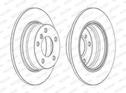 FERODO DDF1303C rear brake disk for BMW 1 Series E81 E87, Technical specifications of FERODO DDF1303C rear brake disk FERODO DDF1303C - High-Performance Rear Brake Disk for BMW 1 Series E81 E87 | 280 mm FERODO DDF1303C - Rear Brake Disk for BMW 1 Series E81 E87 ferodo, brake-disk, bmw-1-series, car-parts, mechanics, car-owners, braking-system, premium-quality, solid-brake-disk, ai-generated