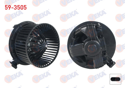 Veka 59-3505 Heater Motor Renault Clio III 2005-2012 — Heater & Blower