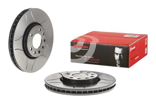 Brembo 09.9162.75 Brake Disc Front Max Chevrolet | Set of 2