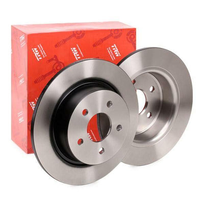 TRW DF6150 Ford Focus C-max 2010-2018 Models Rear Brake Disc Set — Brake Rotors & Drums