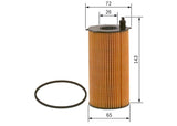 BOSCH Oil Filter - F026407207 for Nitro 2.8 CRD — Oil Filters