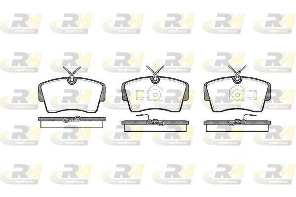 ROADHOUSE 2173.00 Brake Pad Monza A 22_ 02 78-08 86 Xx — Brake Pads