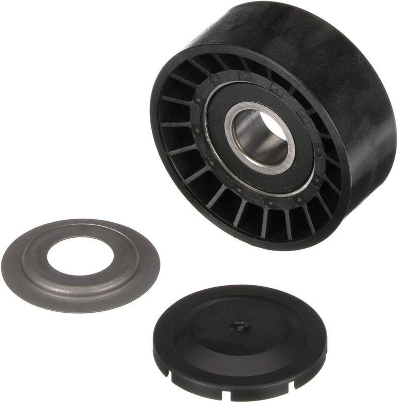 GATES V-Belt Tensioner - Fits VW Touareg 03-18, Audi A6 05-18, Q7 07-15 — Pulleys & Tensioners