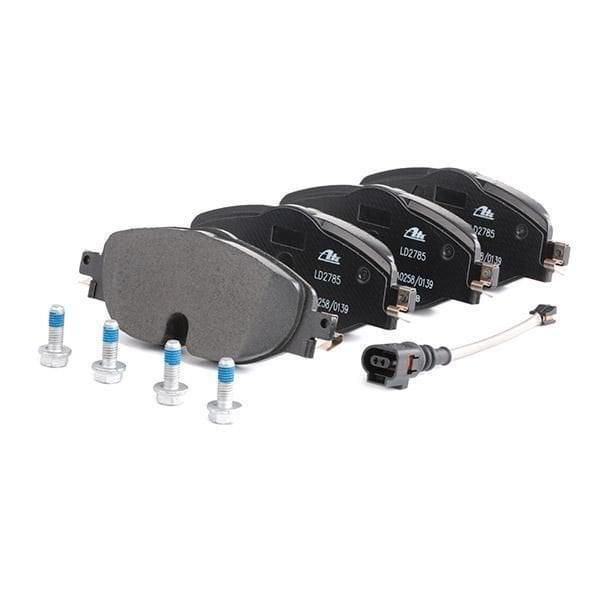 ate front brake pad set for seat leon 2020, high-quality brake pads by ate ATE Front Brake Pad Set for Seat Leon 2020 Model and Newer | Quality Performance ATE Seat Leon Front Brake Pad - 2020 Model Compatible ate, seat-leon, brake-pads, car-accessories, vehicle-safety, car-owners, braking-systems, front-brake-pads, 2020-model, ai-generated
