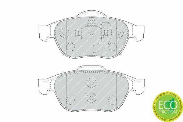 ferodo fdb1441 front brake pads, brake pads for renault vehicles, ferodo automotive brake solutions FERODO FDB1441 - Premium Front Brake Pads for Renault Laguna II, Scenic I, Espace IV | 4 Pads Set FERODO FDB1441 Front Brake Pads for Laguna II & Scenic I ferodo, front-brake-pads, brake-pads, automotive-parts, renault, car-maintenance, mechanic-tools, ai-generated, braking-system, car-owners