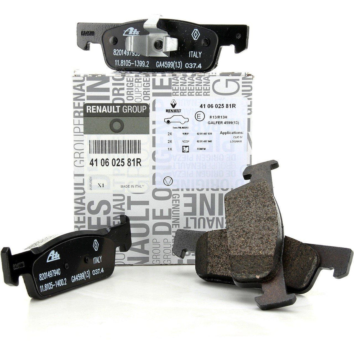 Mais 410602581R Front Brake Pad Clio IV Logan II Sandero II Symbol II — Brake Pads