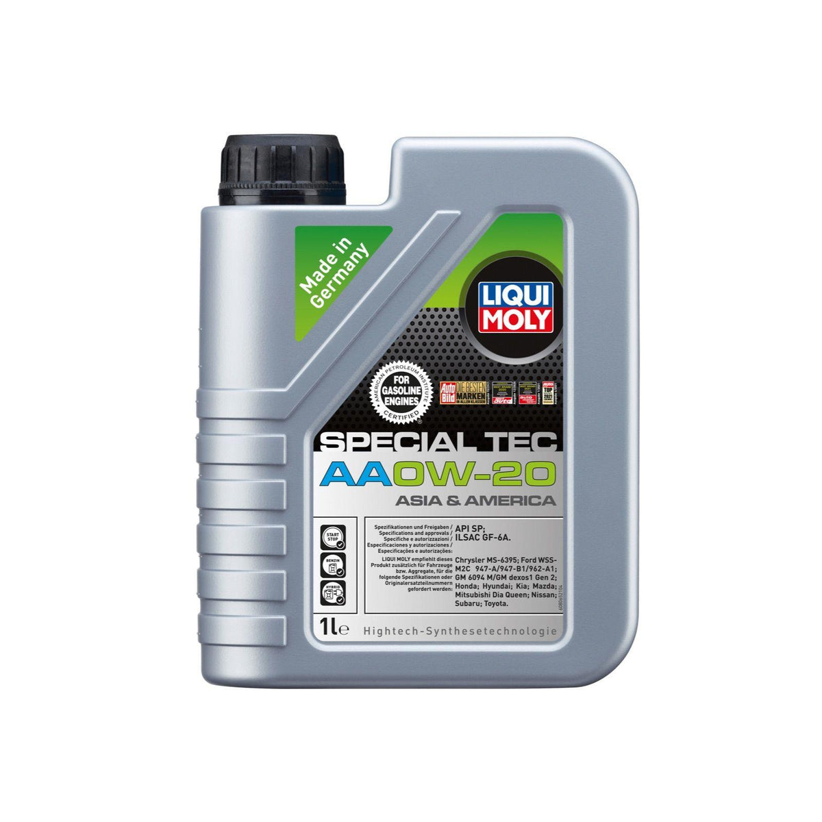 LIQUI MOLY Special Tec AA 0W-20 Motor Oil - Fuel Efficient — Fluids & Chemicals