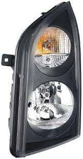 Hella 1ER011592-051 Volkswagen Crafter 2007-2016 Left Front Headlight Halojen Electric with Motor H7+H7