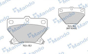 MANDO MBF015850 Rear Brake Pad Set, Rear Brake Pad for 01-04 Corolla and Yaris MANDO MBF015850 - Rear Brake Pad Set for 01-04 Corolla, Verso, Yaris | ECE R90 Approved MANDO MBF015850 - Rear Brake Pad for Corolla and Yaris brake-pads, car-maintenance, car-owners, mechanics, mandospares, rear-brake-pads, automotive-parts, quality-automotive, ece-r90-approved, ai-generated