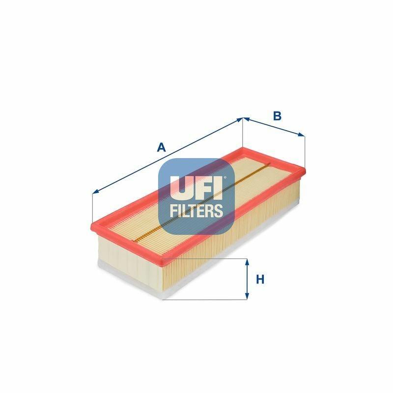 ufi air filter 30.210.00 front view, ufi air filter 30.210.00 with specifications, ufi air filter 30.210.00 installation guide UFI 30.210.00 Air Filter - Compatible with Multiple Models | 316mm Length UFI Air Filter 30.210.00 - Efficient Performance for Car Owners ufi-air-filter, air-filter-30-210-00, automotive-parts, car-maintenance, replacement-filter, mechanics-tools, engine-efficiency, car-owners, filter-element, ai-generated