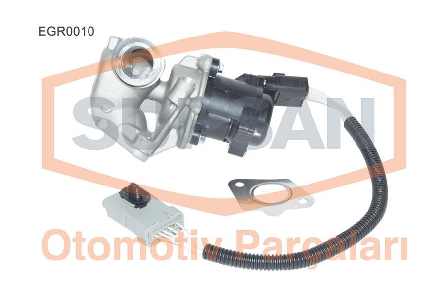Supsan EGR0010 EGR Valve Peugeot 206 307 406 1.6 HDi 16V Dv6 Euro 3 Focus Cmax — Emission Control