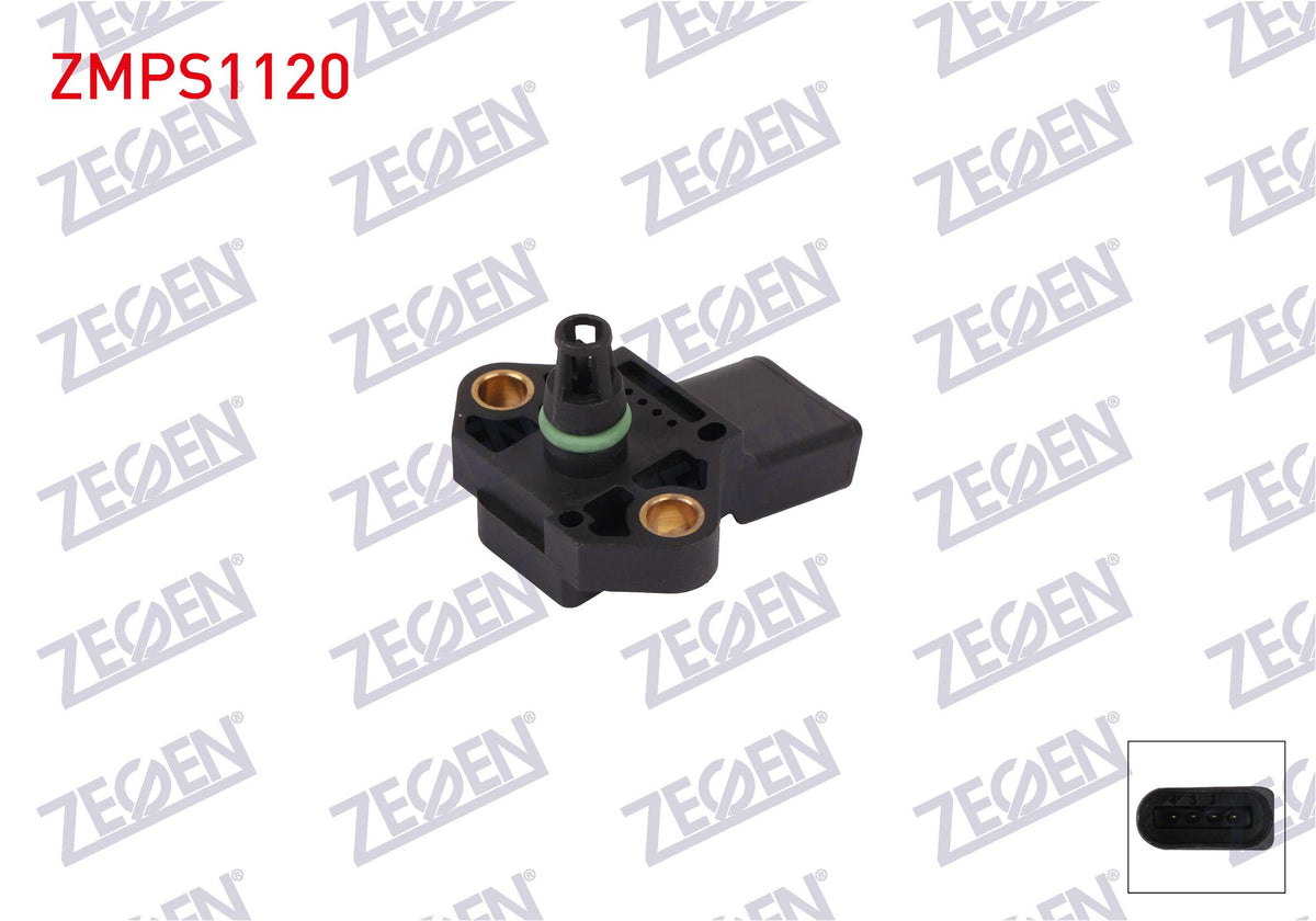 Zegen ZMPS1120 Map Sensor Volkswagen Polo 1.0 TSI 2014-2017 / Seat Ibiza 1.0 TSI / Seat Arona 1.0 — Engine Management Sensors