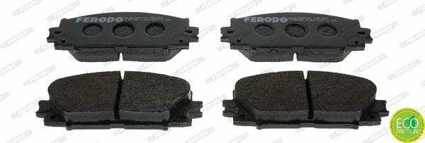 FERODO FDB1829 Front Brake Pad - Japanese Manufacturer for Yaris 1.0 VVTi 2006-2011 — Brake Pads