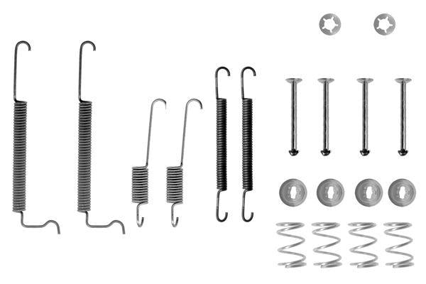 Bosch 1987475122 Brake Spring Set Rear Opel Astra F 92- — Brake Cables & Hardware