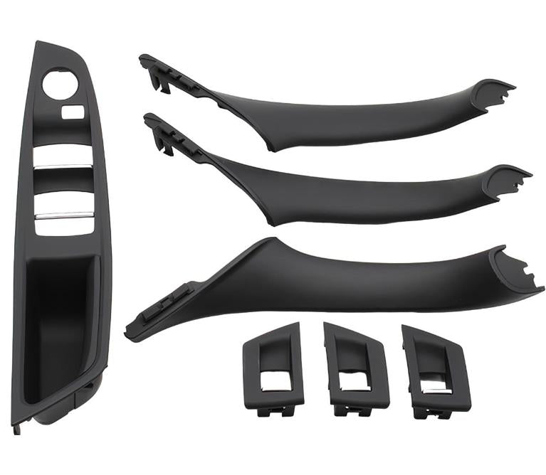 BMW F10 Interior Door Handle Set - 7 Piece Black — Auto Parts Hall, Handles, Locks & Latches