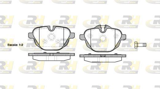ROADHOUSE 21421.00 Brake Pad Rear BMW 5 F10 F11 Z4 E89 X3 F25 X4 F26 — Brake Pads