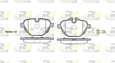 ROADHOUSE 21421.00 Brake Pad Rear BMW 5 F10 F11 Z4 E89 X3 F25 X4 F26 — Brake Pads