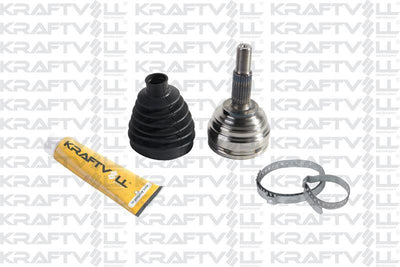 Kraftvoll 01020309 CV Joint Megane II Clio III Kangoo Logan Sandero Automatic 4 Gear — Axles, CV Joints & Boots
