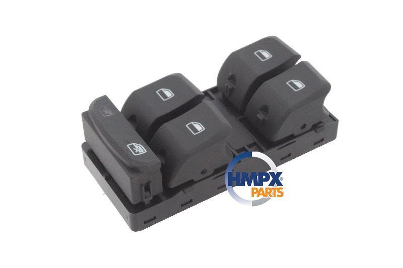 HİMPEKS 8K0959851D Glass Release Switch Front Left Quad: Kromsuz A4-A5-Q3-Q5 2008 > 2012 — Switches & Relays