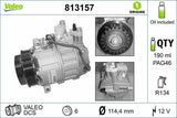 VALEO 813157 AC Compressor - Climate Control for W203-W204 & W211 Series — A/C Compressor
