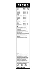 BOSCH Aerotwin Wiper Blade 65 cm — Wipers