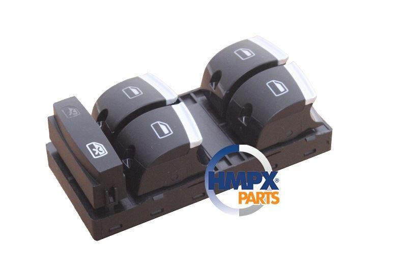 HİMPEKS 4F0959851H Glass Release Switch Front Left Quad: Kromlu A3-A6-Q7 05 > 15 — Switches & Relays