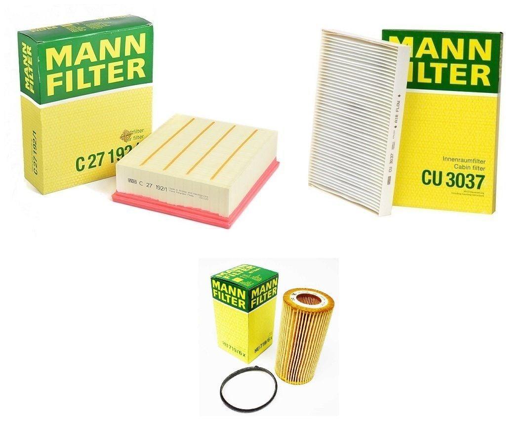 Mann Audi A4 2002 - 2005 3.0 V6 Maintenance Kit - Essential Filters — Maintenance & Service Kits