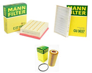audi a4 maintenance kit, mann filters for audi a4 2002-2005, oil filter air filter polen filter set Mann Audi A4 2002 - 2005 3.0 V6 Maintenance Kit - Essential Filters for Car Owners Mann Audi A4 3.0 V6 Maintenance Kit - 2002-2005 audi-a4, maintenance-kit, mann-filters, car-care, vehicle-maintenance, car-owners, automotive-replacement-parts, filter-set, audi-accessories, ai-generated