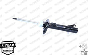 monroe g16386 front left shock absorber for fiesta, close up of gas pressure shock absorber by monroe MONROE G16386 Front Left Shock Absorber - Gas Pressure, Durable Design | Compatible with 2004 Ford Fiesta & Mazda II MONROE G16386 Front Left Shock Absorber for 2004 Fiesta monroe, shock-absorber, front-left-shock-absorber, 2004-fiesta, mazda-ii, vehicle-parts, auto-repair, car-owners, mechanics, ai-generated