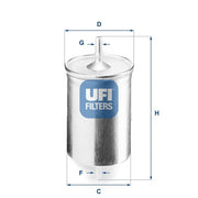 ufi gasoline filter 31.718.00 for 97 golf iv bora, technical specifications of ufi gasoline filter, ufe filter height and diameter specifications UFI Gasoline Filter 31.718.00 - OE Quality for 97 Golf IV & Bora | 6.69 in Height UFI Gasoline Filter 97 Golf IV Bora - OE Quality ufi-gasoline-filter, fuel-filter, car-maintenance, oe-quality, golf-iv-parts, bora-parts, vehicle-parts, automotive-repair, mechanics-tool, ai-generated
