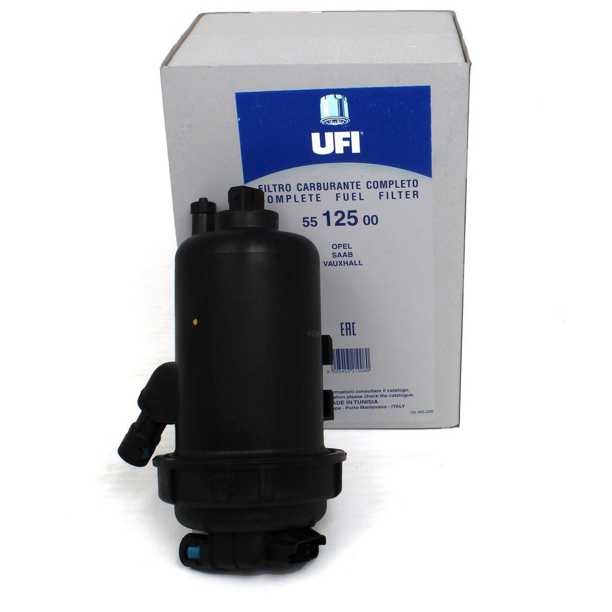 Ufi 55.125.00 Opel Astra H 1.3 CDTi Diesel Filter Reservoir Complete — Fuel Delivery
