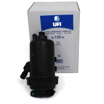 Ufi 55.125.00 Opel Astra H 1.3 CDTi Diesel Filter Reservoir Complete — Fuel Delivery