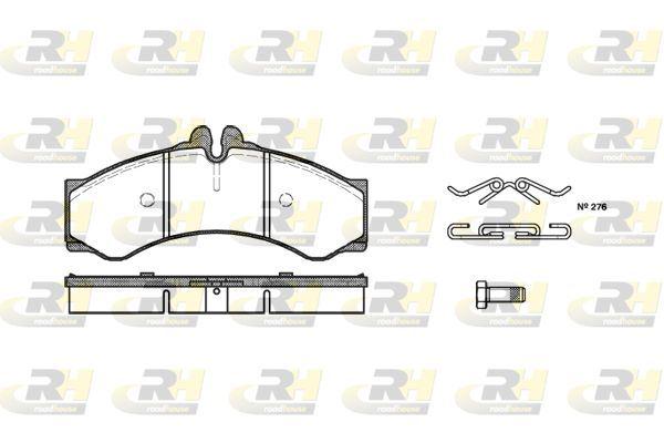 ROADHOUSE 2614.00 Brake Pad Front & Rear Lt28-35 96 > 06 Lt28-46 96 > 06 Sprinter 480D 42Dtd — Brake Pads
