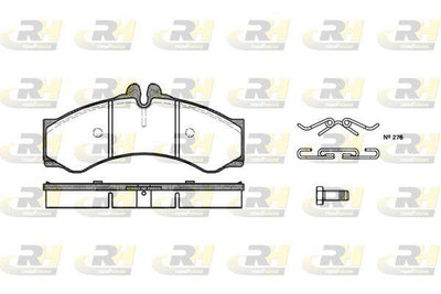 ROADHOUSE 2614.00 Brake Pad Front & Rear Lt28-35 96 > 06 Lt28-46 96 > 06 Sprinter 480D 42Dtd — Brake Pads