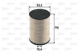 VALEO Fuel Filter for Golf V, Jetta III and 4 more models — Fuel Delivery