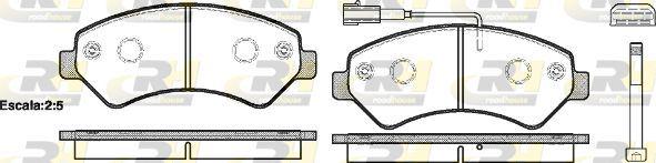 ROADHOUSE 21275.01 Brake Pad Jumper 04 06 — Brake Pads